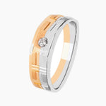 Load image into Gallery viewer, Platinum Rose Gold Ring for Men JL PT 1106
