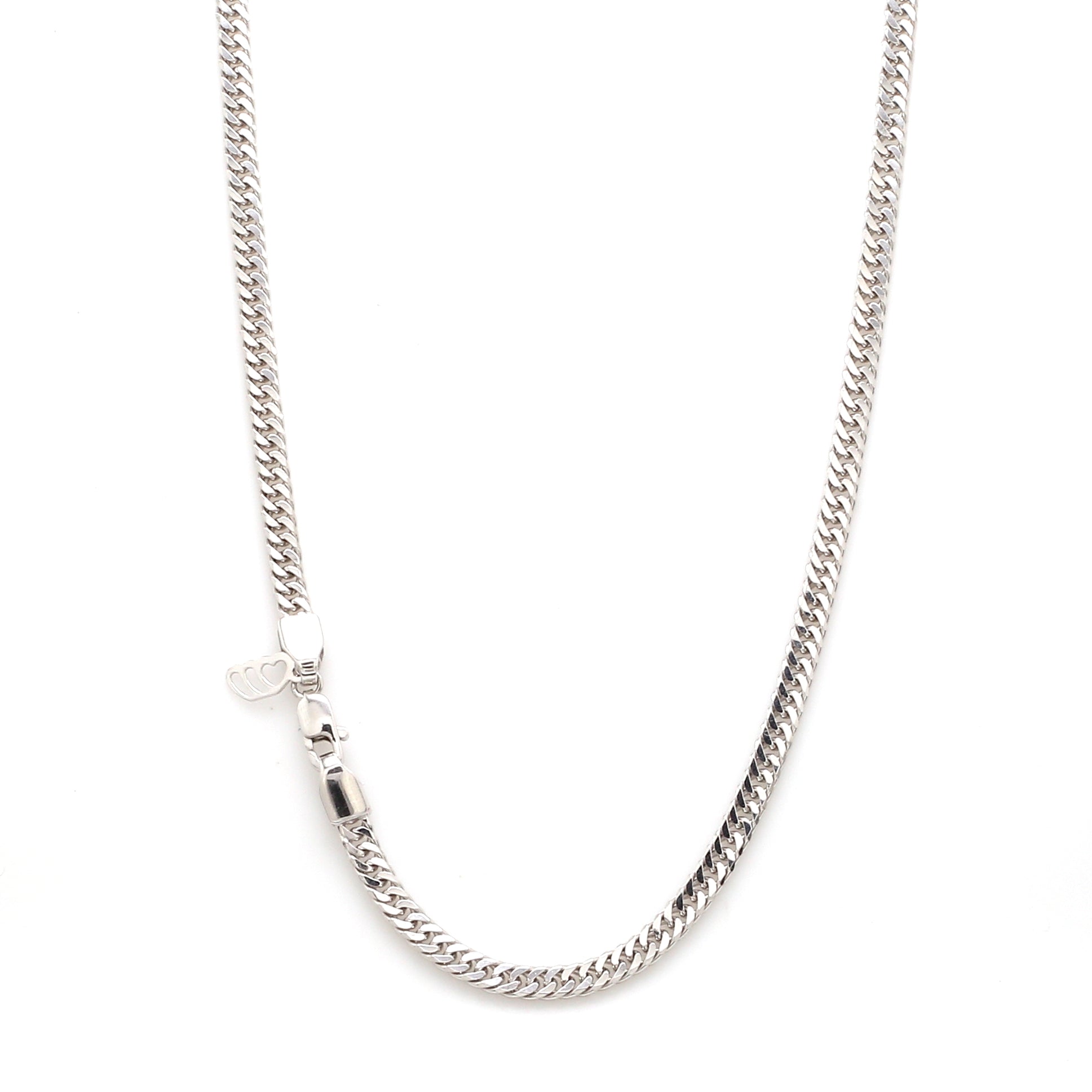 3.5mm Japanese Platinum Cuban Chain for Men JL PT CH 1005   Jewelove
