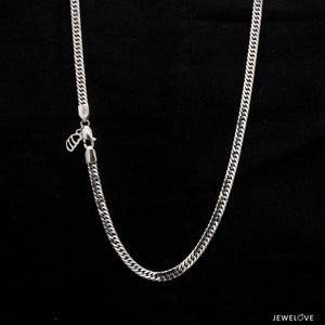 3.5mm Japanese Platinum Cuban Chain for Men JL PT CH 1005   Jewelove