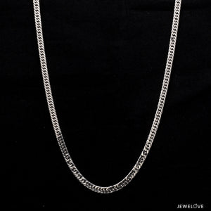 3.5mm Japanese Platinum Cuban Chain for Men JL PT CH 1005   Jewelove