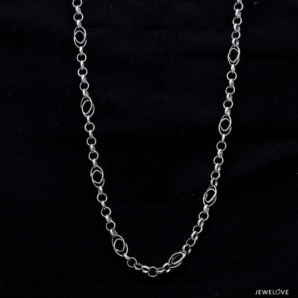 Platinum Chain for Men JL PT CH 1028   Jewelove.US