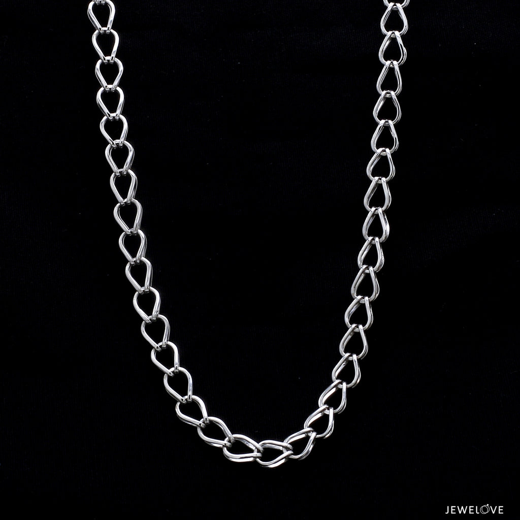 Platinum Chain for Men JL PT CH 1031   Jewelove.US