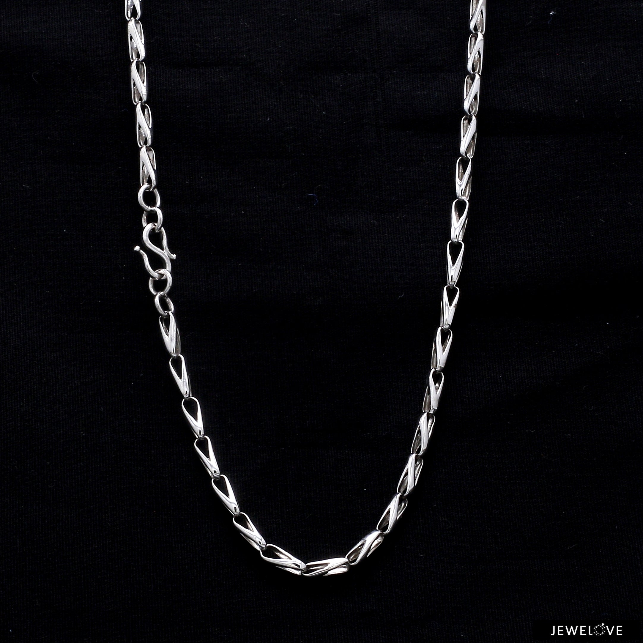 Platinum Chain for Men JL PT CH 1032 Jewelove.US