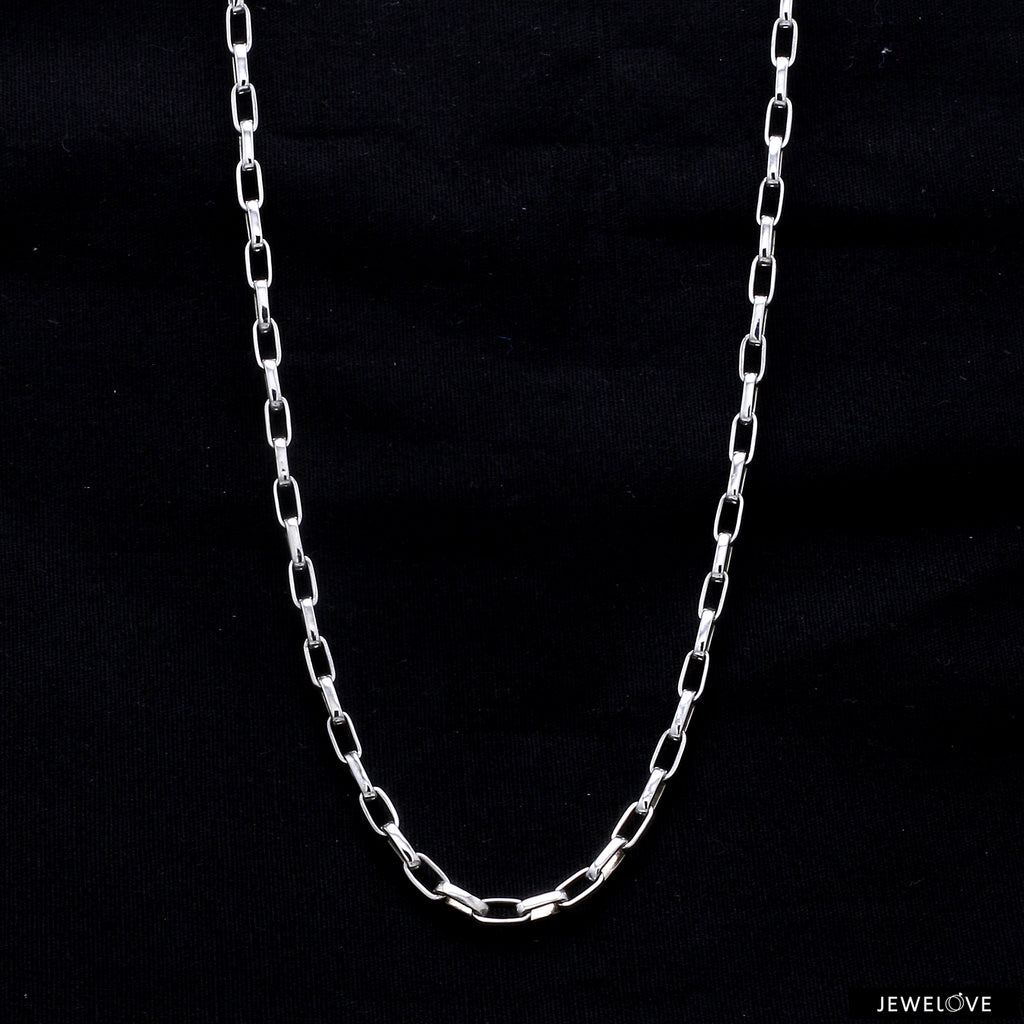 Platinum Chain for Men JL PT CH 1033   Jewelove.US