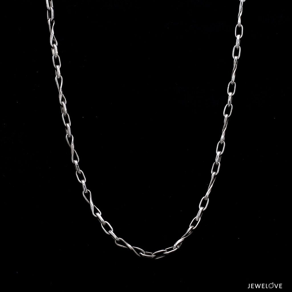 Platinum Chain for Men JL PT CH 1034   Jewelove.US