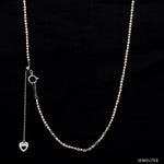 Load image into Gallery viewer, Japanese 2mm Diamond Cut Ball Platinum Rose Gold Chain JL PT CH 1062

