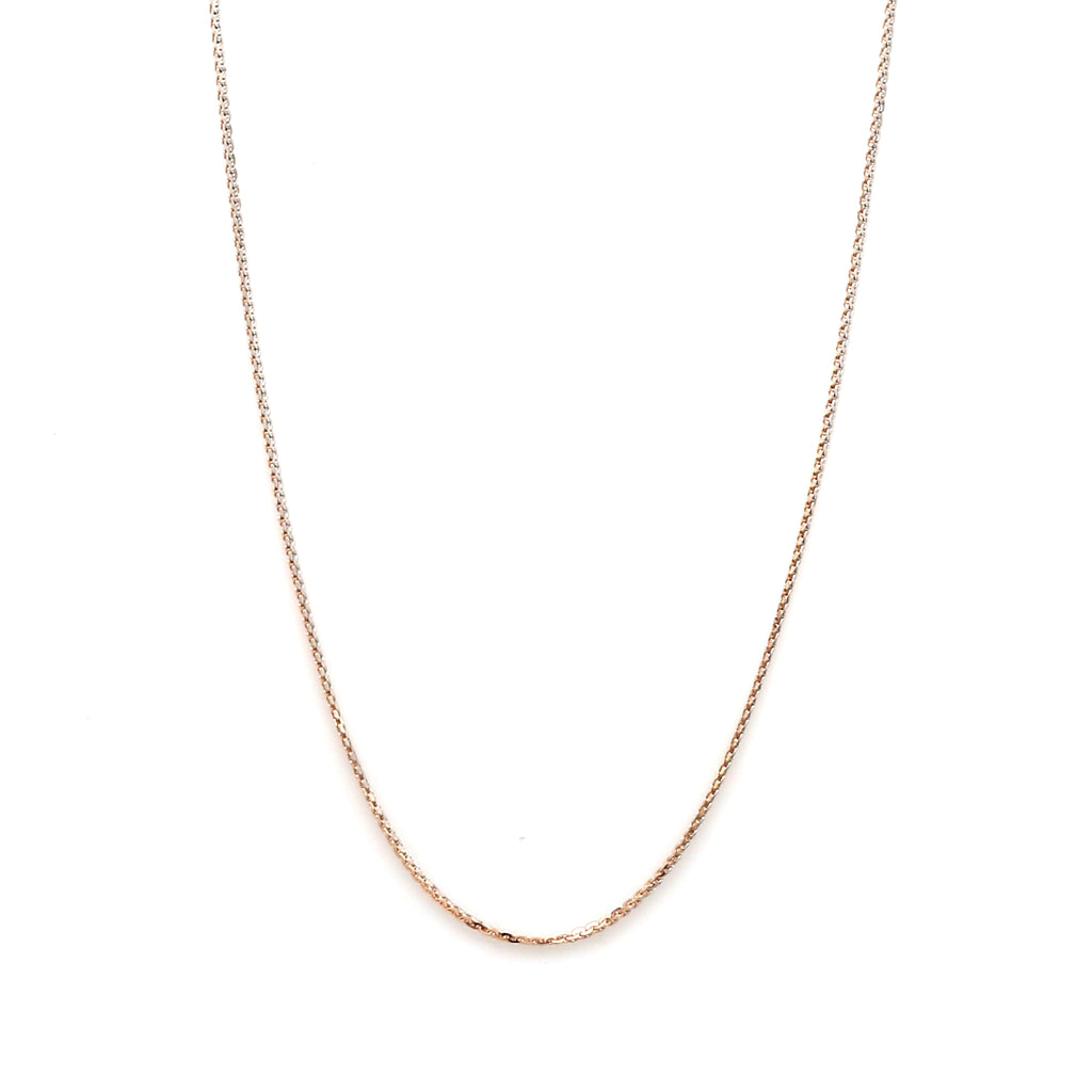 Platinum & Rose Gold Unisex Chain JL PT CH 1140   Jewelove.US