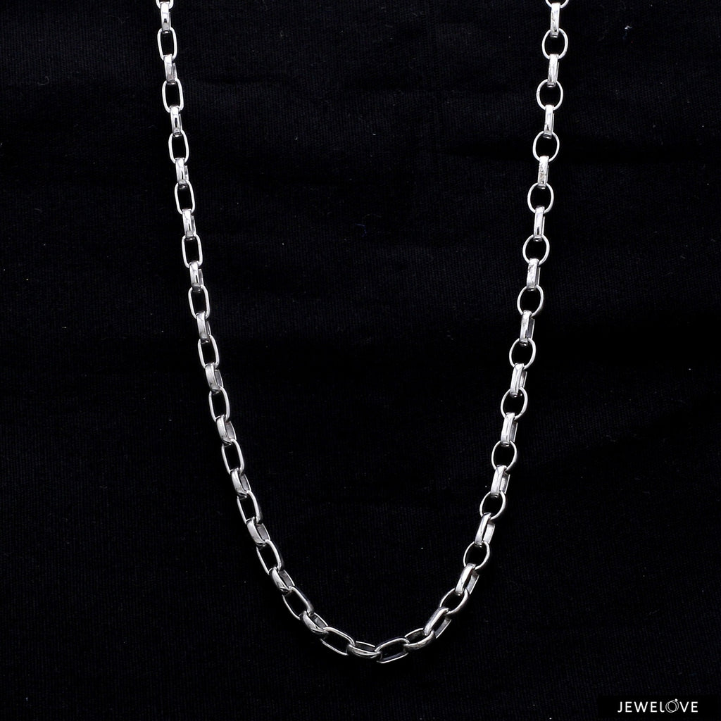 Platinum Chain for Men JL PT CH 1184   Jewelove.US