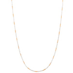Load image into Gallery viewer, Japanese Platinum Chain with Rose Gold Polish for Women JL PT CH 941
