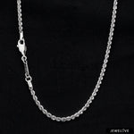 Load image into Gallery viewer, 2.3mm Cordell Platinum Rope Chain JL PT CH 903
