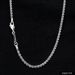 Load image into Gallery viewer, 2.3mm Cordell Platinum Rope Chain JL PT CH 903   Jewelove.US
