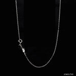 Load image into Gallery viewer, Thin Platinum Chain with Rectangular Links JL PT CH 905   Jewelove.US
