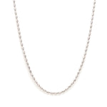 Load image into Gallery viewer, Japanese Platinum Chain with Oval Diamond Cut Balls for Women JL PT CH 981
