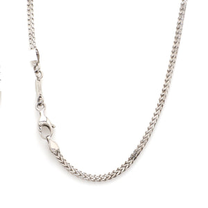 2.25mm Unisex V-Chain in Platinum JL PT CH 983   Jewelove.US