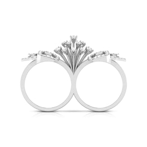 Designer Diamond ring in Platinum for Women JL PT R-003