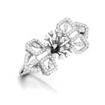 Load image into Gallery viewer, Designer Diamond ring in Platinum for Women JL PT R-003

