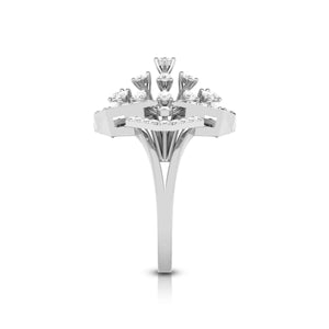 Designer Diamond ring in Platinum for Women JL PT R-003