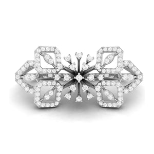 Designer Diamond ring in Platinum for Women JL PT R-003