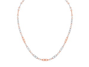 Men of Platinum | Pt + Rose Gold Chain for Men JL PT CH 0318   Jewelove.US