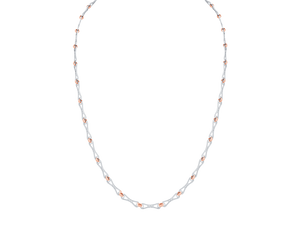 Men of Platinum | Pt + Rose Gold Chain for Men JL PT CH 0320   Jewelove.US