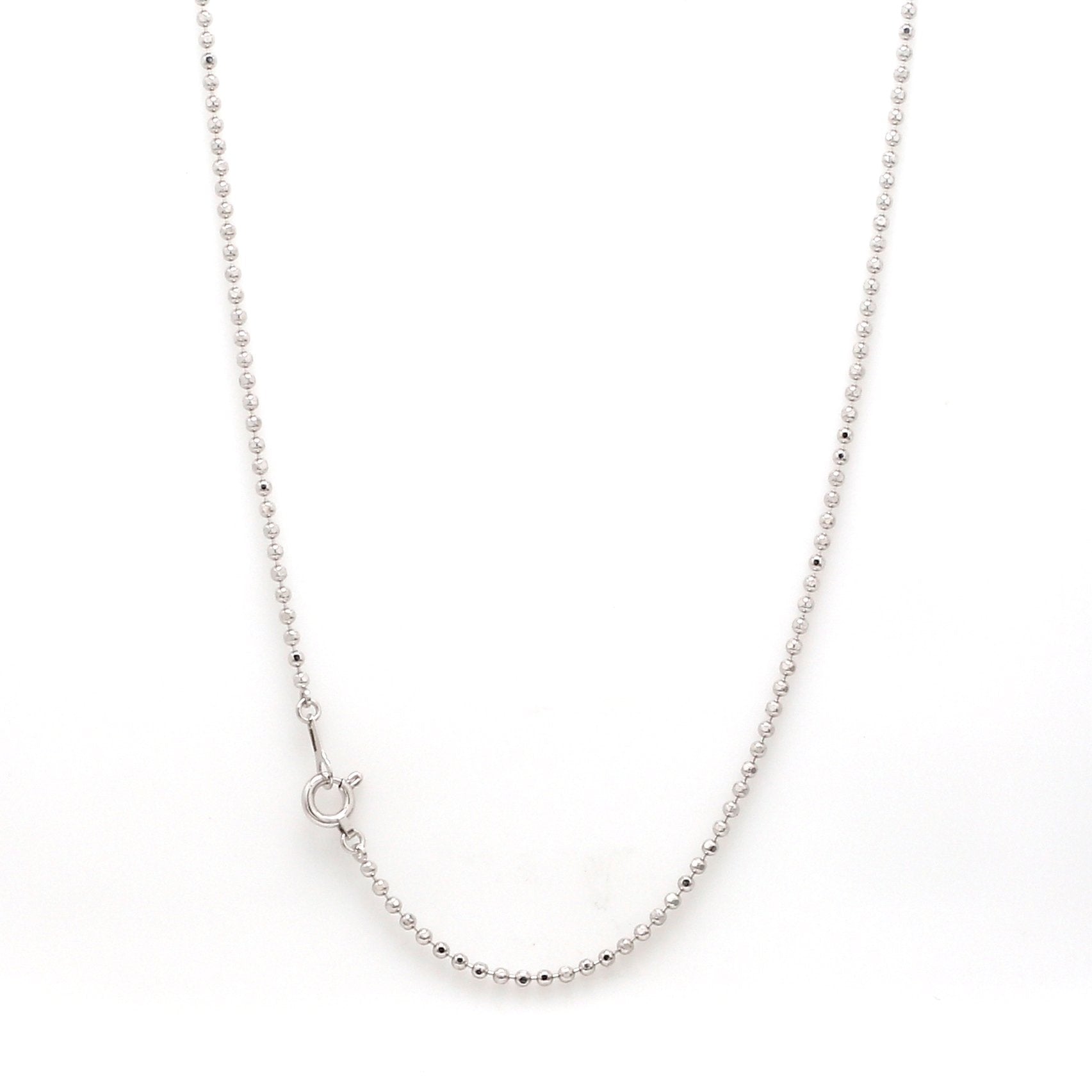 Japanese Plain Platinum Ball Chain JL PT CH 970