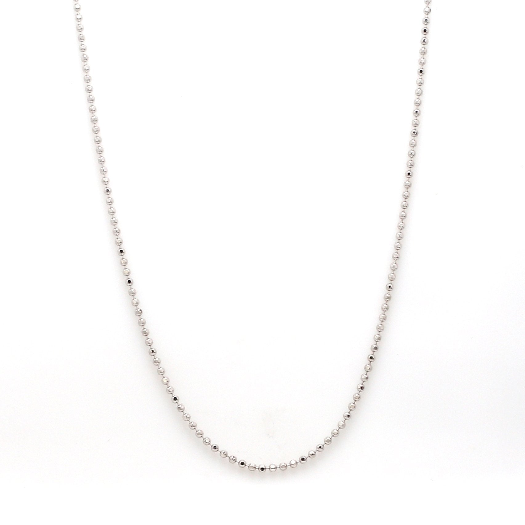 Japanese Plain Platinum Ball Chain JL PT CH 970