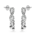Load image into Gallery viewer, Designer Platinum Diamond Earrings for Women  JL PT E LC827   Jewelove.US
