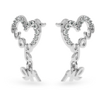 Load image into Gallery viewer, Designer Platinum Diamond Earrings for Women  JL PT E LC829
