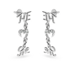 Load image into Gallery viewer, Designer Platinum Diamond Earrings for Women  JL PT E LC835   Jewelove.US
