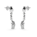 Load image into Gallery viewer, Designer Platinum Diamond Earrings for Women  JL PT E LC836
