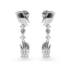 Load image into Gallery viewer, Designer Platinum Diamond Earrings for Women  JL PT E LC836
