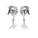 Load image into Gallery viewer, Designer Platinum Diamond Heart Earrings JL PT E LC846   Jewelove.US
