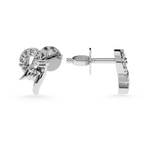 Load image into Gallery viewer, Designer Platinum Diamond Heart Earrings JL PT E LC847
