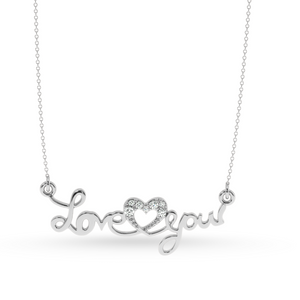 Platinum Diamond Heart Pendant for Women JL PT P LC902