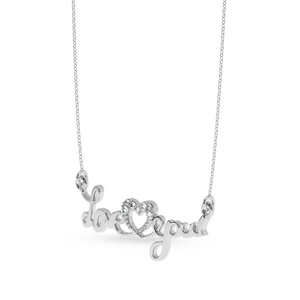 Platinum Diamond Heart Pendant for Women JL PT P LC902
