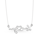Load image into Gallery viewer, Platinum Diamond Heart Pendant for Women JL PT P LC902
