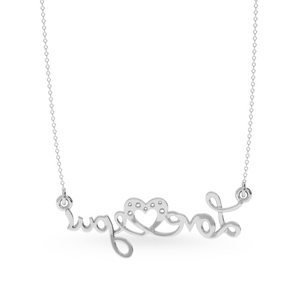 Platinum Diamond Heart Pendant for Women JL PT P LC902
