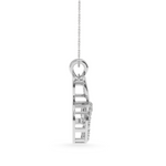 Load image into Gallery viewer, Platinum Diamond Heart Pendant for Women JL PT P LC912
