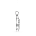 Load image into Gallery viewer, Platinum Diamond Heart Pendant for Women JL PT P LC916   Jewelove.US
