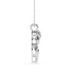 Load image into Gallery viewer, Platinum Diamond Heart Pendant for Women JL PT P LC917
