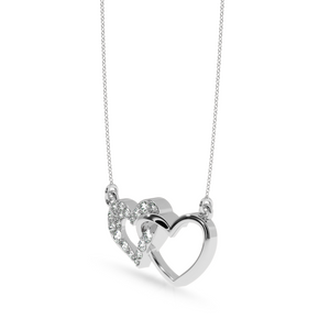 Platinum Diamond Heart Pendant for Women JL PT P LC918   Jewelove.US