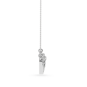 Platinum Diamond Heart Pendant for Women JL PT P LC918   Jewelove.US