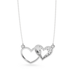 Load image into Gallery viewer, Platinum Diamond Heart Pendant for Women JL PT P LC918   Jewelove.US
