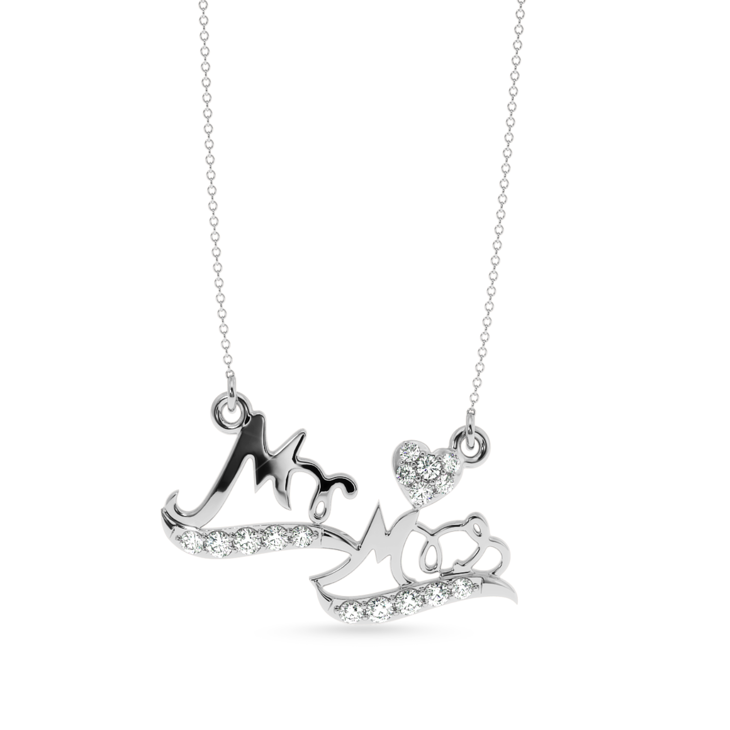 Platinum Diamond Pendant for Women JL PT P LC920
