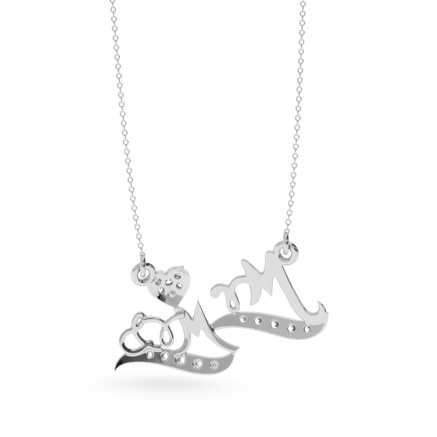 Platinum Diamond Pendant for Women JL PT P LC920