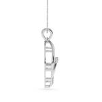 Load image into Gallery viewer, Designer Platinum Heart Diamond Pendant for Women JL PT P LC921
