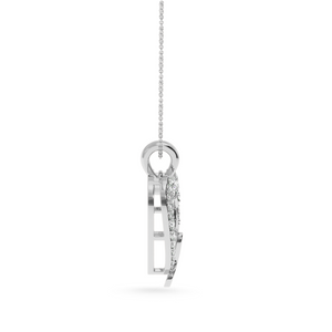 Designer Platinum Heart Diamond Pendant for Women JL PT P LC923   Jewelove.US