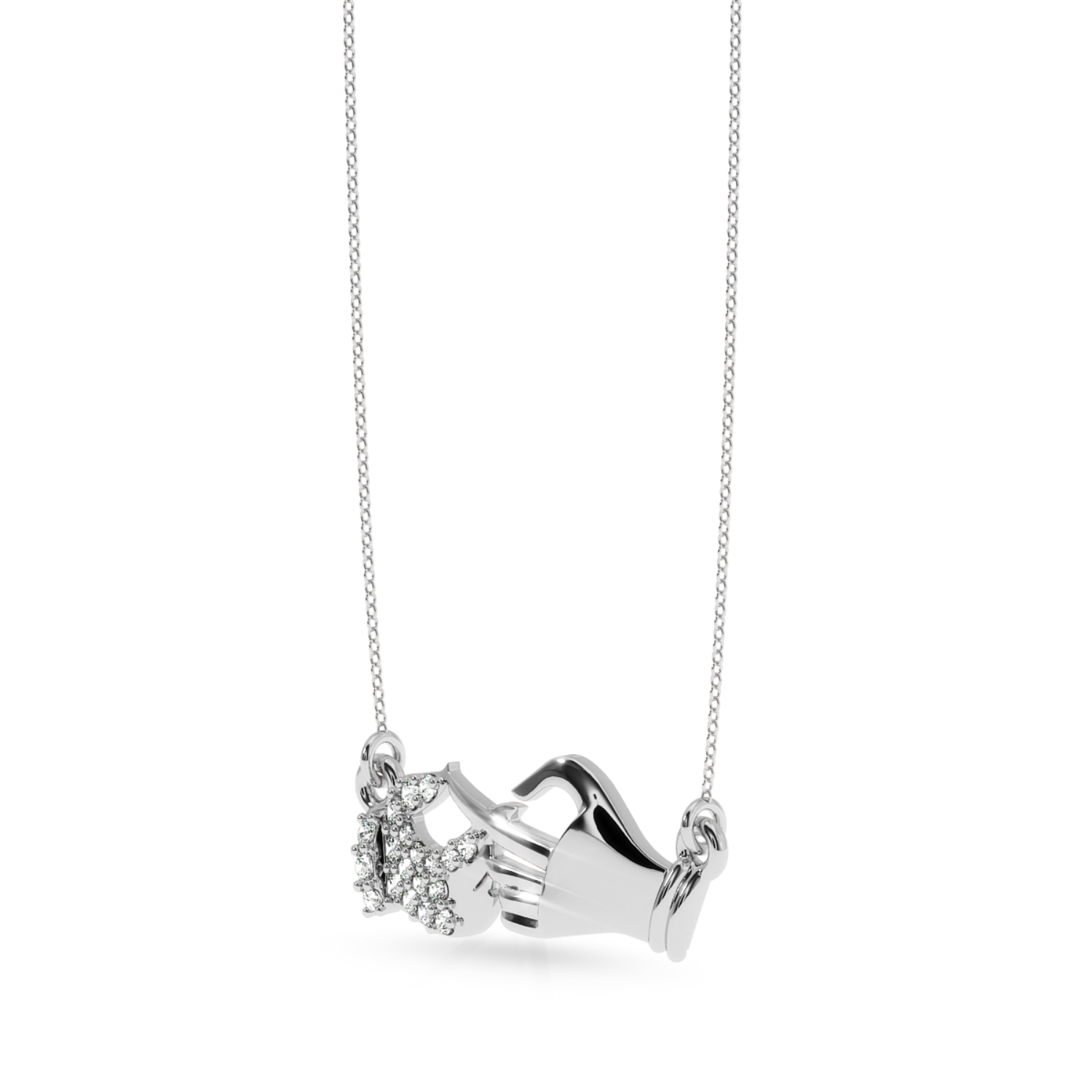 Platinum Diamond Pendant for Women JL PT P LC932