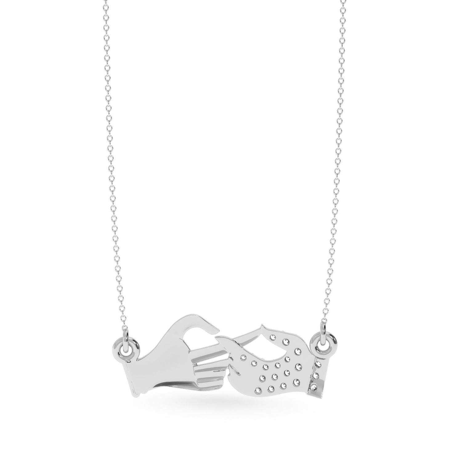 Platinum Diamond Pendant for Women JL PT P LC932