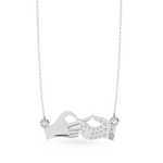Load image into Gallery viewer, Platinum Diamond Pendant for Women JL PT P LC932
